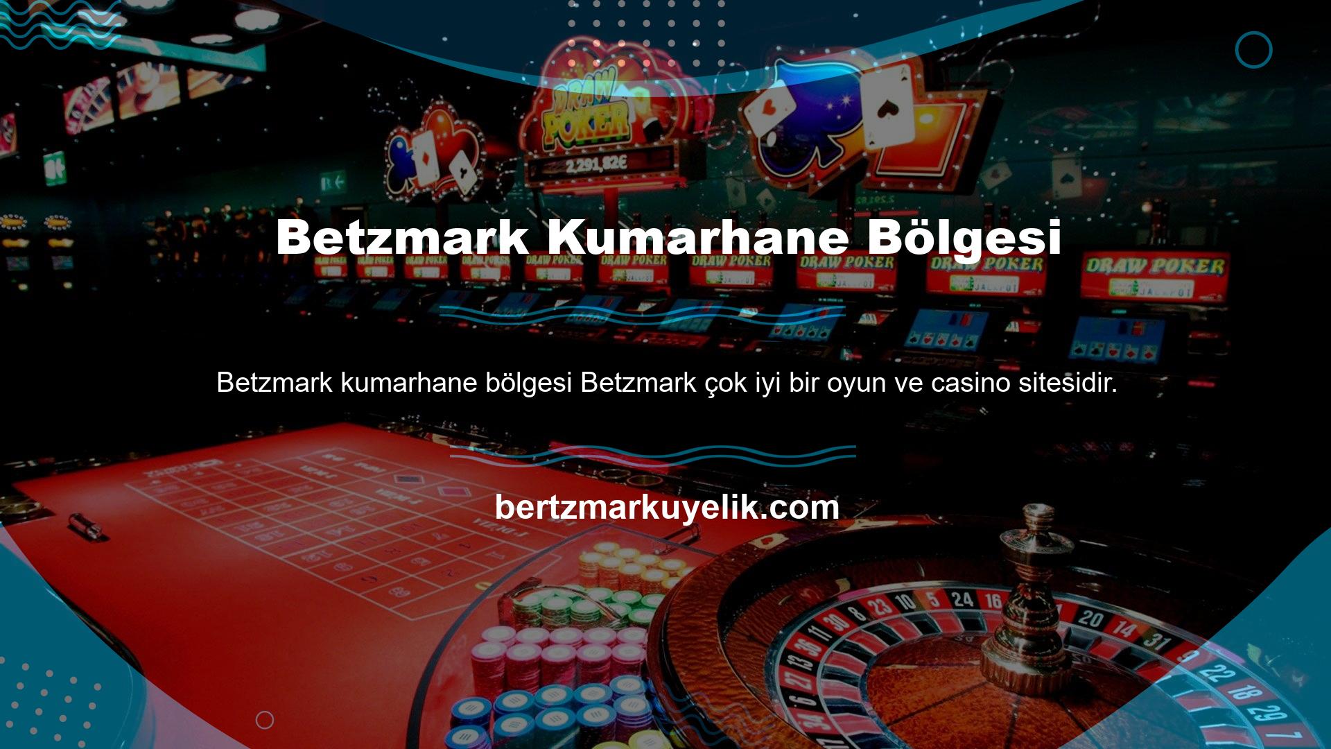Betzmark web sitesi, çoğu ülkede çevrimiçi oyun pazarına aktif olarak hizmet vermektedir